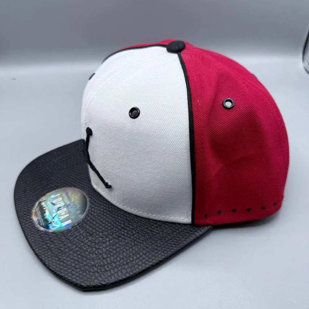 Air Jordan Hat Men White Black Embroidered‎ Logo Jumpman Snap Back Cap